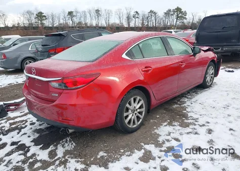 2016 Mazda Mazda6 I Sport from USA, damaged, VIN JM1GJ1U55G1446463